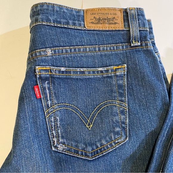 Levi’s red tab jeans 515 boot cut, GUC NO SIZE TAG, see measurements 32” waist - Picture 6 of 12